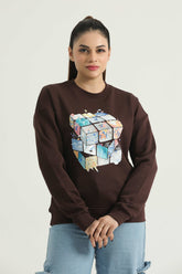 Women sweat-shirt Rubix of Life