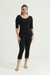Black Women Thermal Trouser