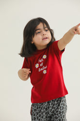 Full of Smiles (Maroon)