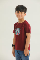 Graphic T-Shirt (Maroon)