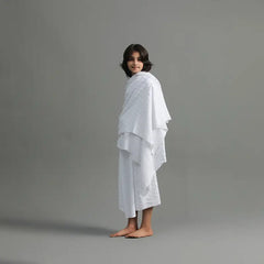 IHRAM TOWEL – BOTH SIDES BLOCKS (FOR KIDS)