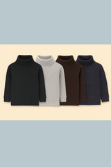 Pack of 4 Kids Winter High Necks