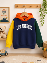 Los Angeles Colorblock Hoodie – Kids Winter Essential