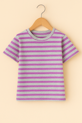 Striper T-Shirt (Purple)