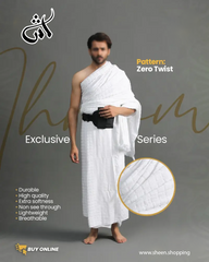 IHRAM TOWEL – ZERO TWIST