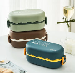 Lunch Box (Blue & Yellow)