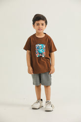 Graphic T-Shirt (Brown)