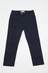 Navy Cotton Pants