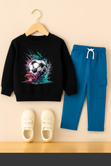 Football kids sweatshirt & trouser