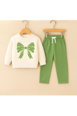 Butterfly kids sweatshirt & trouser outfit