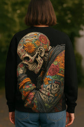 Skull Women Sweat-Shirt