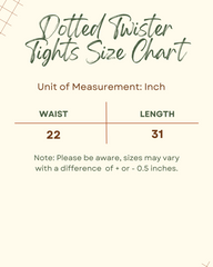 Dotted Twister Tights