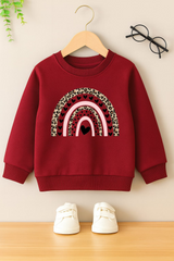 Sharpa flowers kids sweatshirt