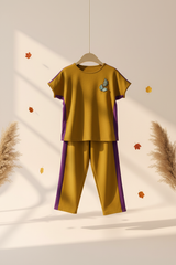 Mustard Leaf Co-ord – 3D Hanging Shot v2
