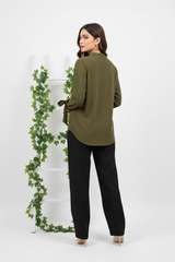 Olive Green Coord Back