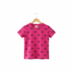 Pink Butterfly T-Shirt on Hanger