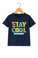 Stay Cool Navy Kids T-Shirt