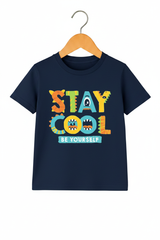 Stay Cool Navy Kids T-Shirt