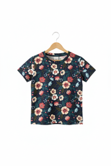 Teal Floral T-Shirt - Hanger