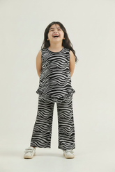 Zebra Set Girl Model
