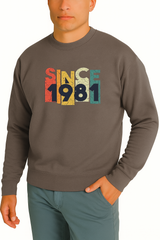 Since 1981 men sweatshirt