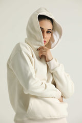 Plain Beige Hoodie