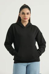 Plain Black Hoodie