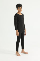 Kids Thermal Suit Black