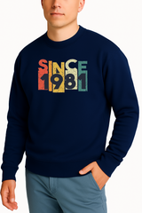 Since 1981 men sweatshirt