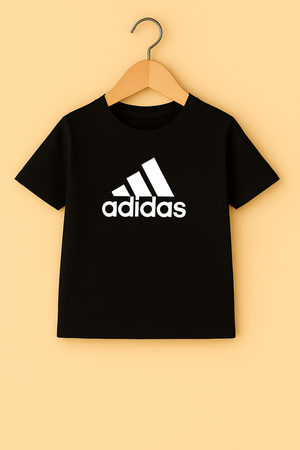 Black Adidas kids t-shirt