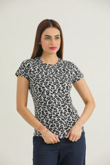 Ceetah Print (GREY & BLACK)