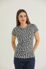 Ceetah Print (GREY & BLACK)