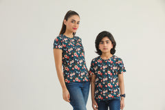 Multi Floral (Navy)
