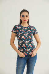 Multi Floral (Navy)