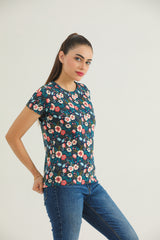Multi Floral (Navy)
