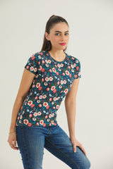 Multi Floral (Navy)