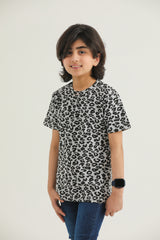 Ceetah Print(Grey / Black)
