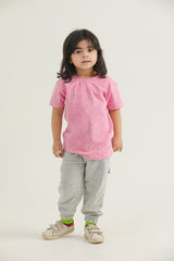 White Splash Print (Baby Pink)