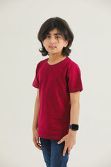 Polka Dots (Maroon)