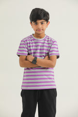 Striper T-Shirt (Purple)