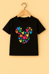 Black mickey kids t-shirt