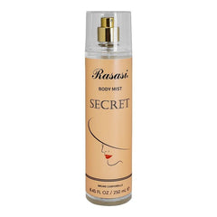 Rasasi Secret Body Mist for Women - 250ml