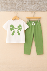 Cute girl kids tshirt & trouser