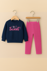 Sweet kids sweatshirt & tights
