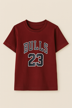 Bulls 23 (maroon)