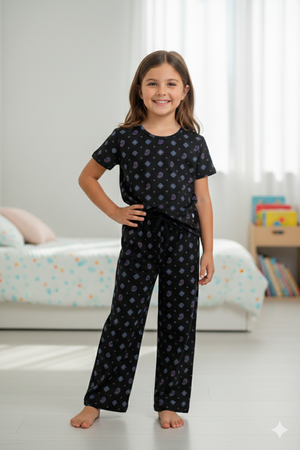 Little kids summer tshirt & trouser