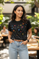 Basant festival Flying Kites women t-shirt