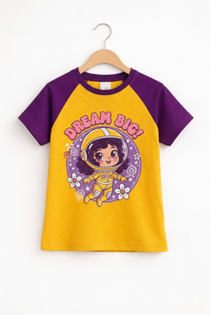 Dream big summer kids tshirt