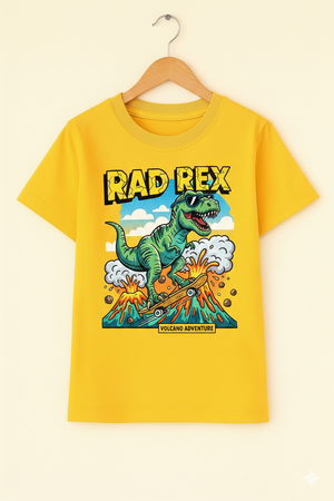 Rad rex summer kids tshirt