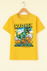 Rad rex summer kids tshirt
